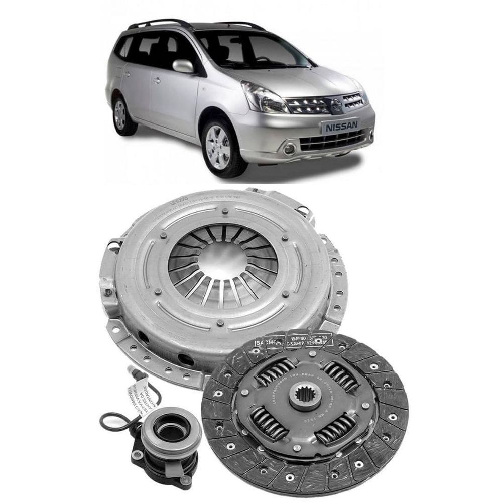 Kit embreagem gran livina 1.8 2009 2010 2011 2012 2013 2014