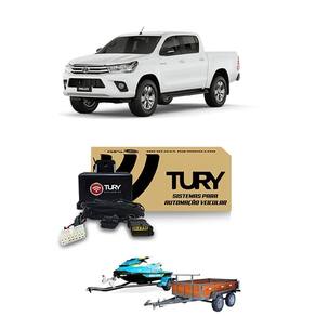 Módulo elétrico engate reboque hilux 2020 2021 2022 tury