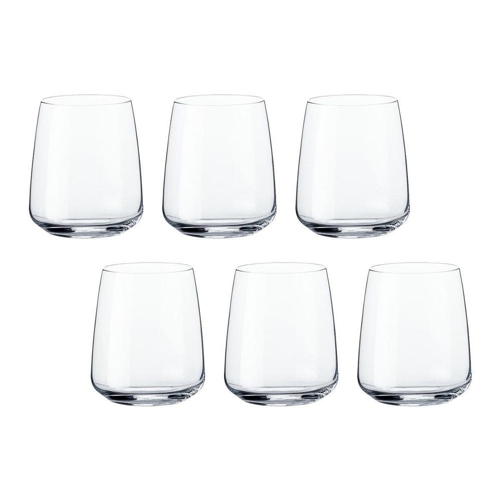 12 copos de vidro para água 360 ml linha nexo bormioli rocco