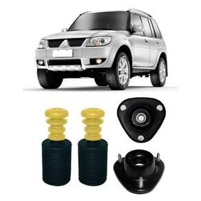 Kit coxim batente suspensão dianteira pajero tr4 2009 10 11