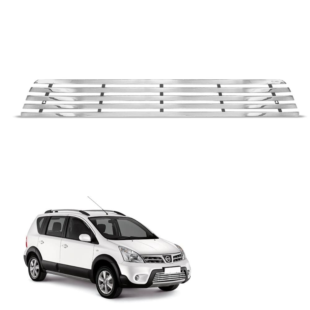 Sobre Grade Livina 2014 2015 Aço Inox Cromada Maxx Gtnox