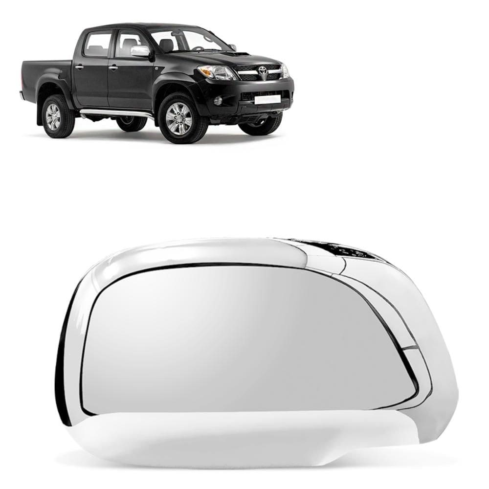Aplique Retrovisor Toyota Hilux 2005 a 2011 LD Cromado