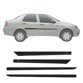 Friso lateral fiat siena fire 2005 a 2015 4 portas 2075a