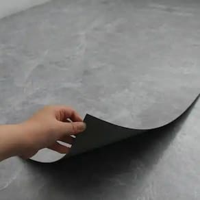 10 Piso Adesivo Placa Impermeável Antiderrapant Cimento 60cm