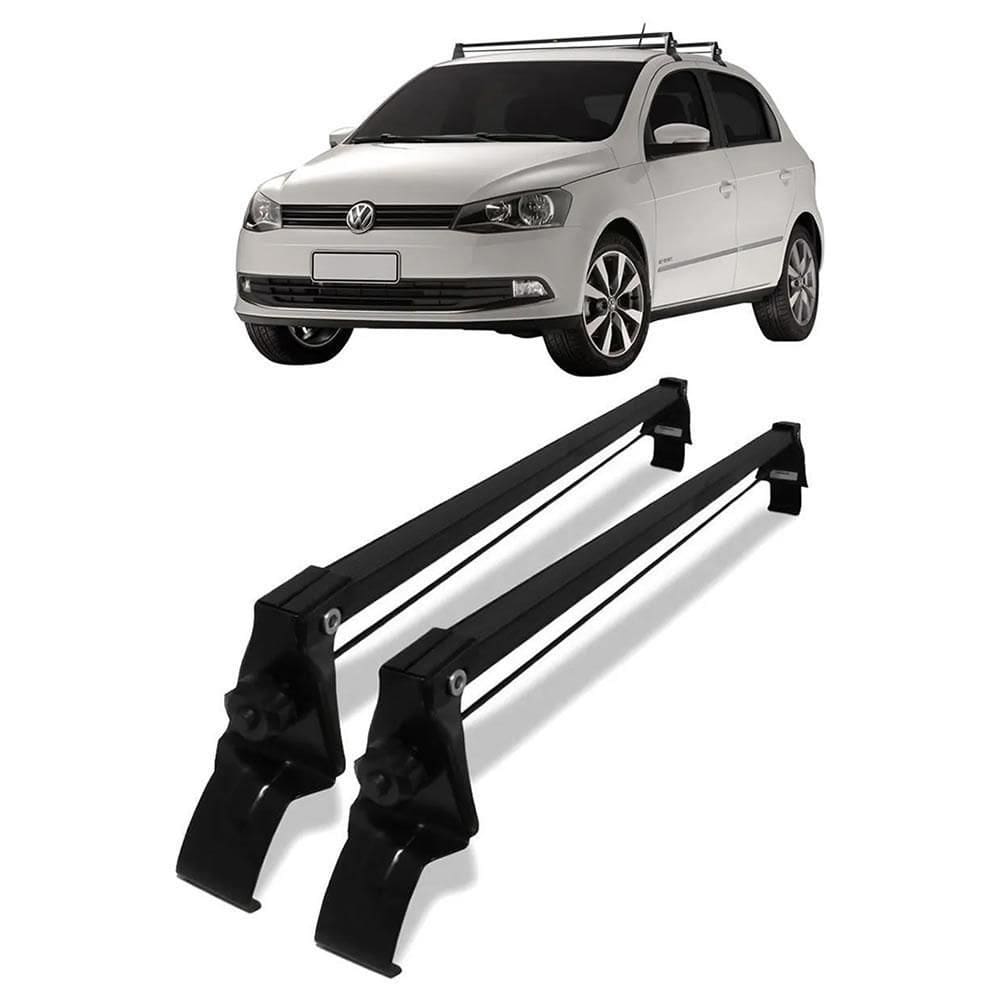 Rack de teto vw gol e voyage g5 g6 g7 4 portas + cheirinho