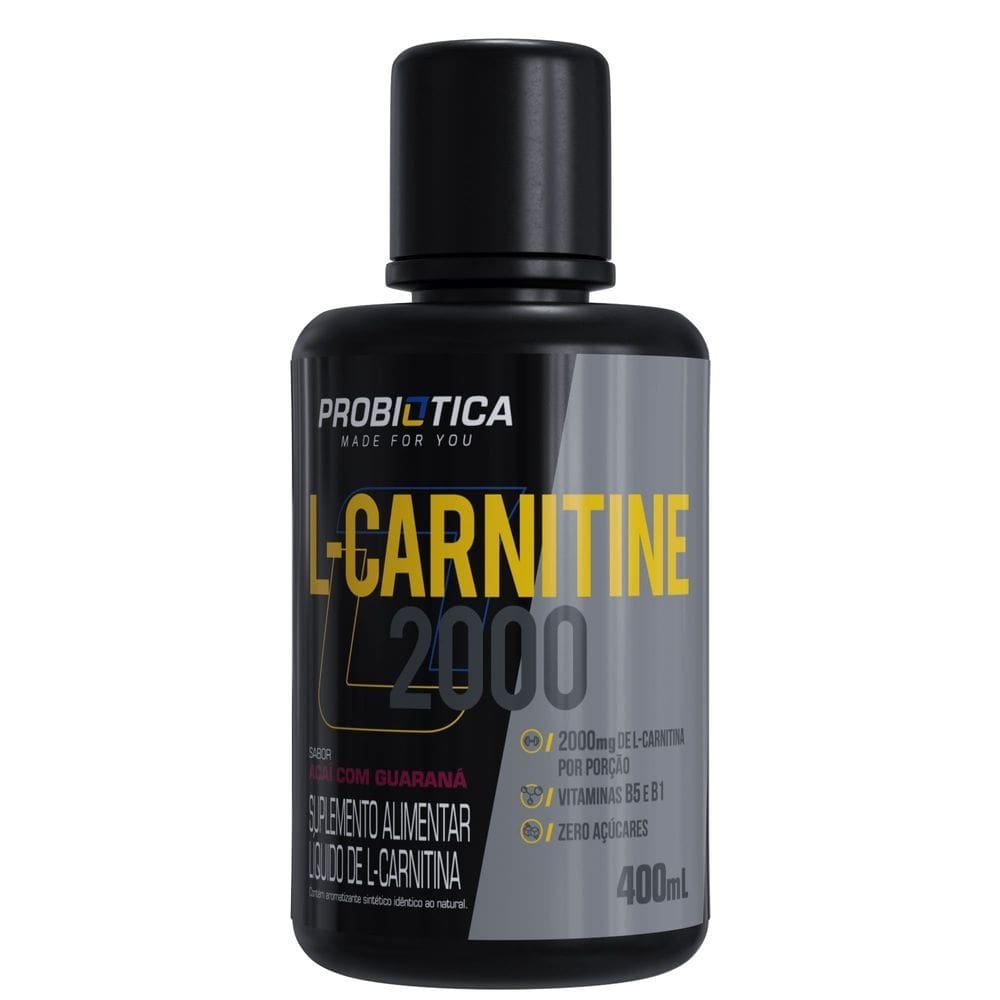 L-carnitina 2000 400ml Acai C/guarana