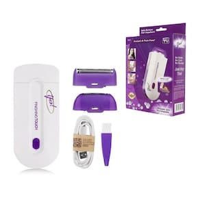 Depilador elétrico p/pelos facial e corporal finishing touch