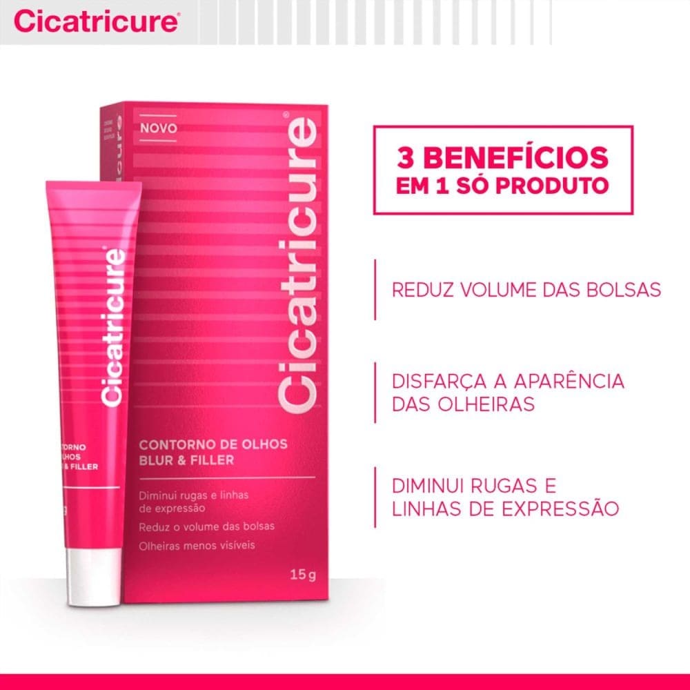 Cicatricure Cont.olhos Blur&filer 15g
