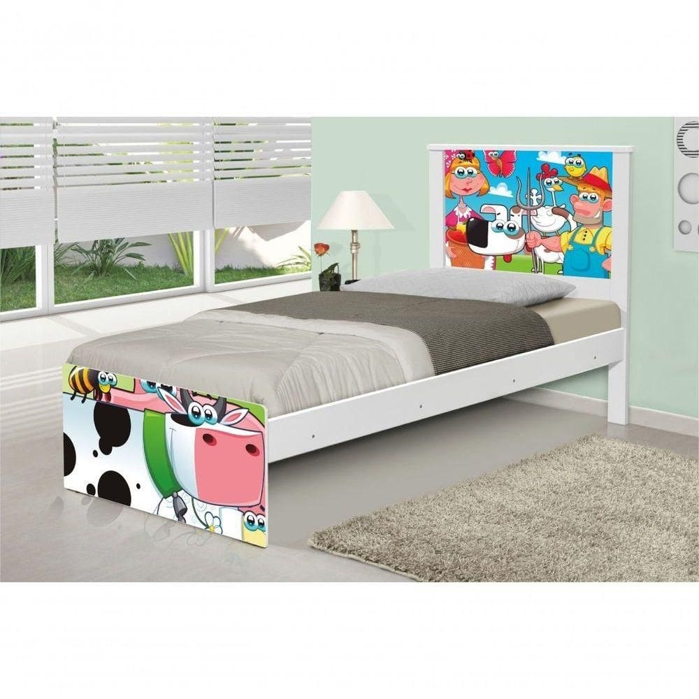 Cama Solteiro Fazendinha Feliz