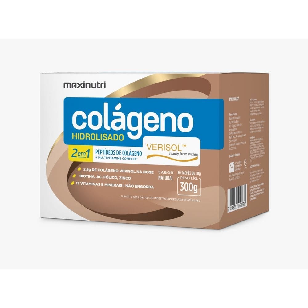 Colageno Hidrolisado Natural Verisol C/30saches