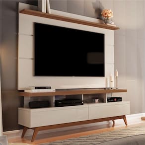 Home Para Tv 1.6 Polaris Off White Freijó