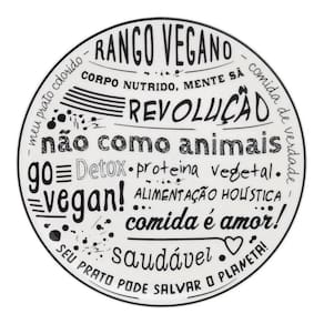 Prato raso 26cm complementos veganos oxford
