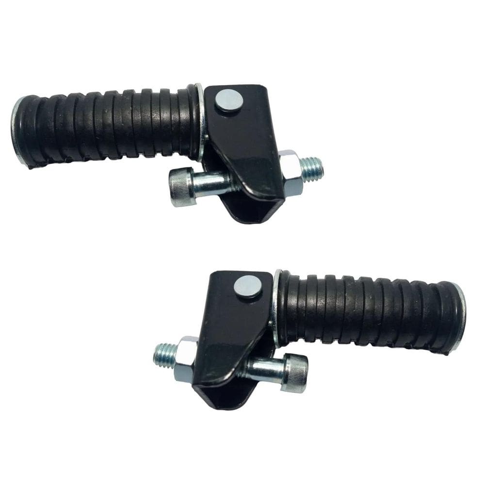 Par pedaleira traseira com suporte suzuki intruder yes 125