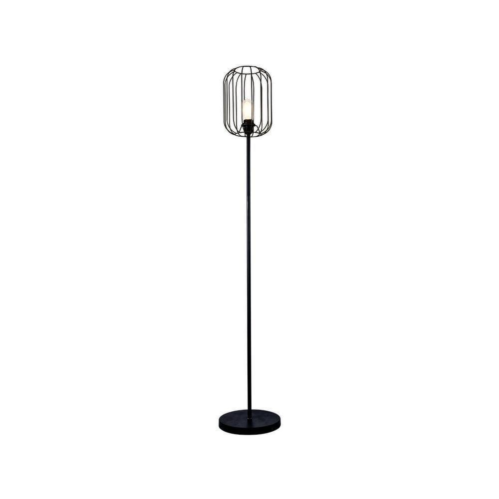 Luminária Abajur Coluna Vision Taschibra 1,45 Mt Preta E27 Bivolt
