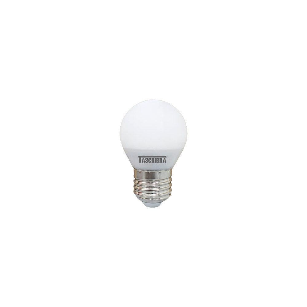 Lâmpada Led Bolinha Tbl 4,8w Taschibra E27 Bivolt 6500k Luz Fria