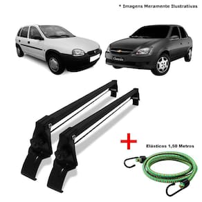 Rack de teto corsa hatch classic 4 portas e 1 elastico corda
