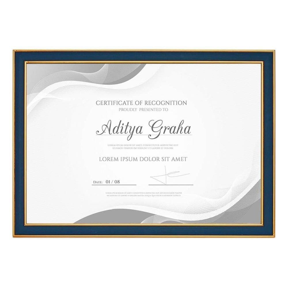 Moldura Porta Diploma A4 5486