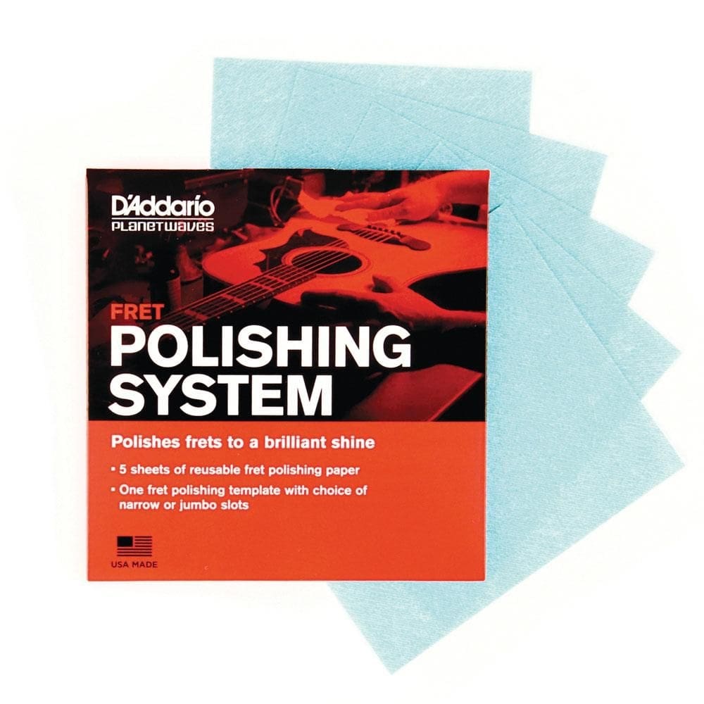 Flanela Para Polimento Trastes (5 Unidades) D Addario PW-FRP [F035]