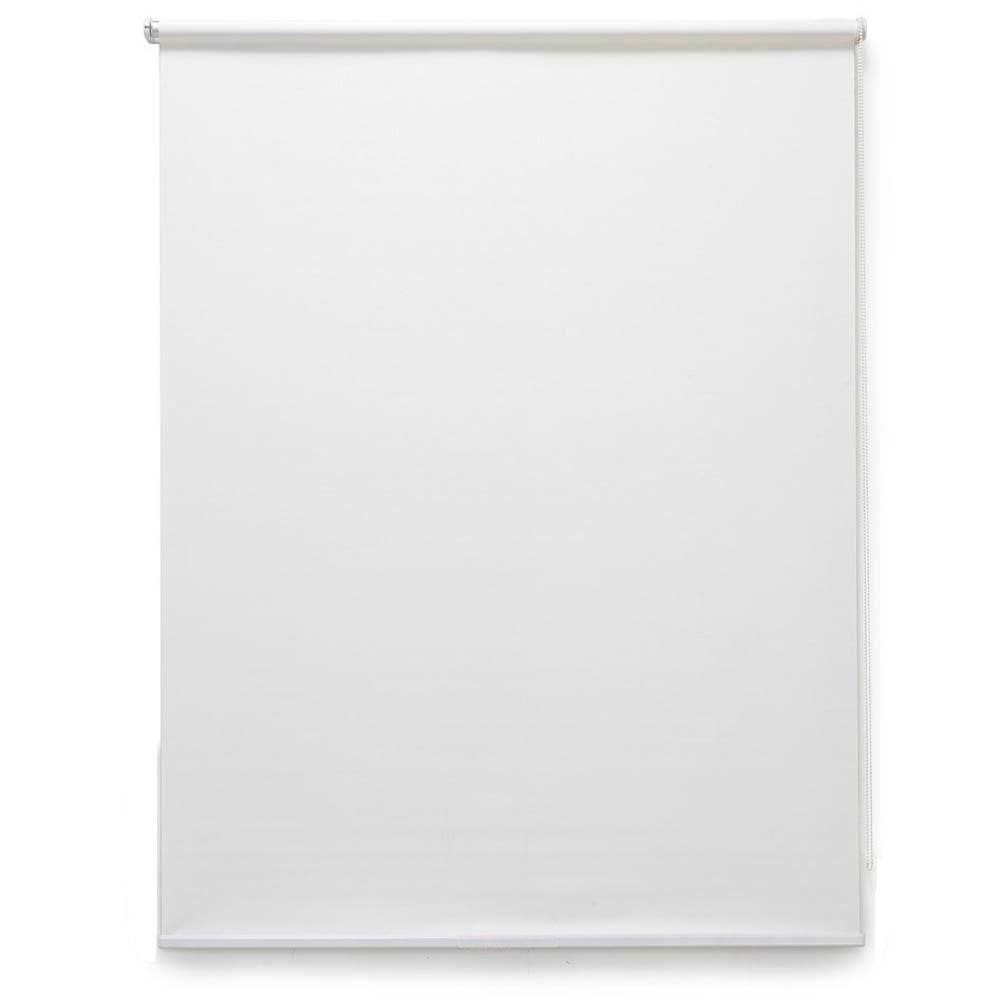 Persiana rolo translúcida branca 60 l x 260 a cm cortina