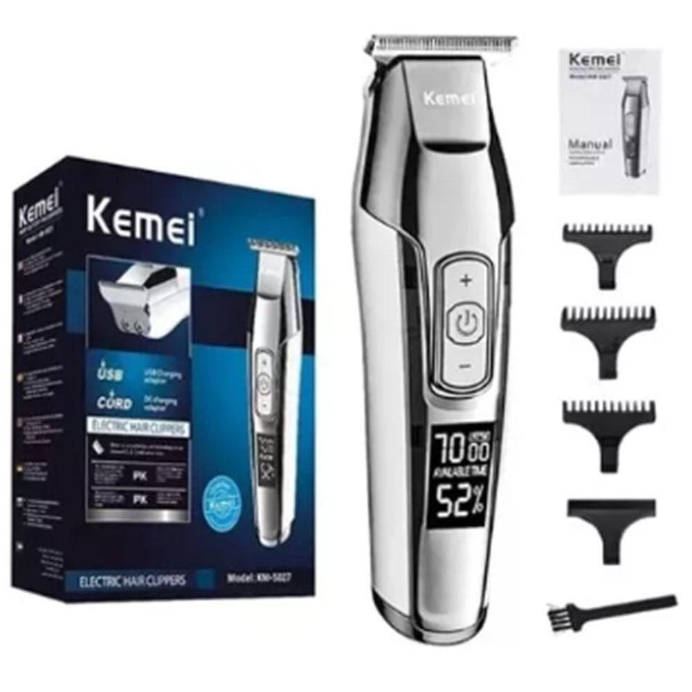 Maquininha De Corte De Pelo: Kit Completo