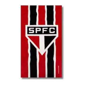 Toalha de banho oficial time são paulo 70x130cm buettner