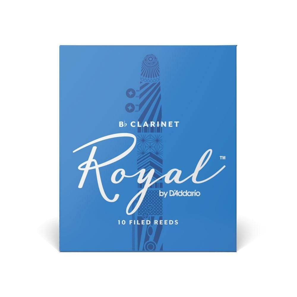 Palheta Clarineta Bb 2.5 (10 Peças) D Addario Royal RCB1025 [F035]