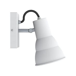 Arandela Taschibra Hol Articulada Industrial E27 Bivolt Branco