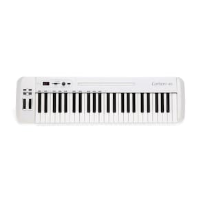 Controlador Midi USB 49 Teclas Branco Samson Carbon 49 [F035]