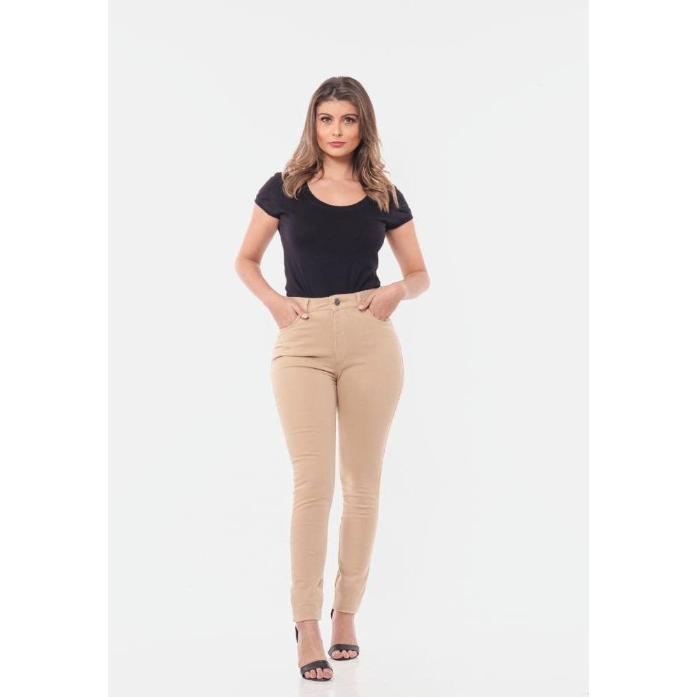 Calça 7897 Bege [F075]