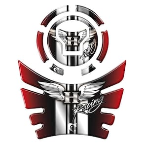Kit Adesivo Protetor Tanque E Bocal Moto Honda Acima 2018 Vermelho Vermelho