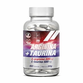 Arginina+taurina 500/500mg C/60caps