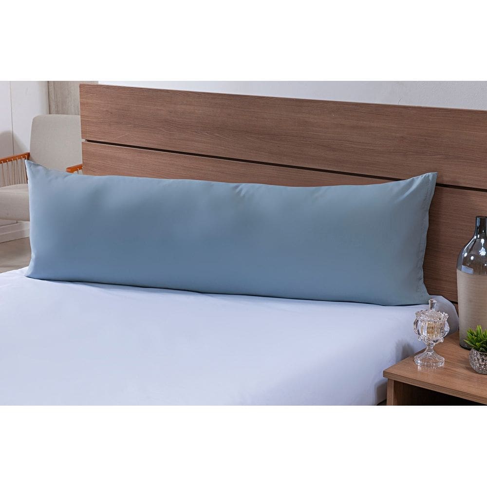 Fronha Para Travesseiro de Corpo 1,50mx50cm 100% Algodão 200 Fios Cinza