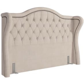 Cabeceira Cama Box Casal Queen 160cm P05 Lisboa Linho Creme