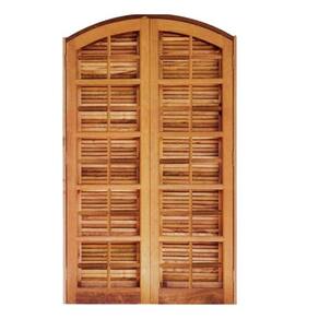 Porta Balcão Itauba Abrir em Arco 1,40 X 2,10 Rodam Natural