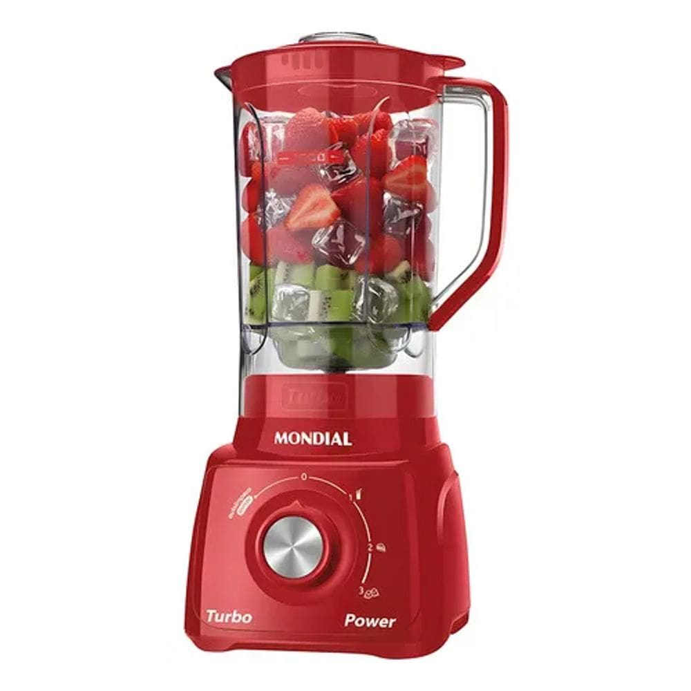 Liquidificador Mondial L-99-Fr Vermelho Com Filtro 1528-06