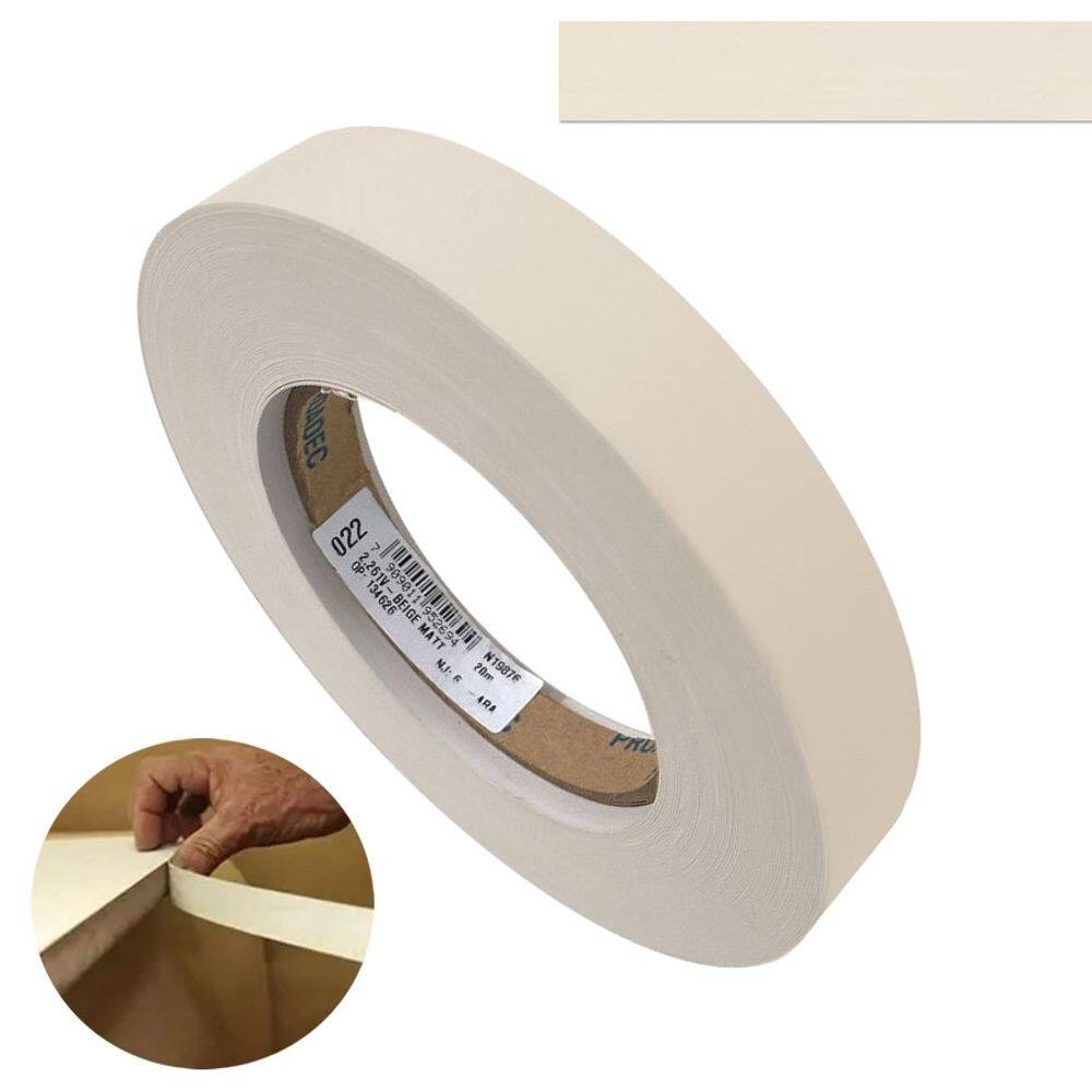 Fita De Borda PVC Beige Matt 35mm X 20m Proadec
