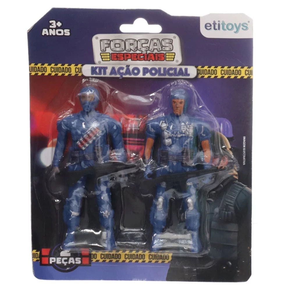 Kit Policial Etilux com 4 Peças