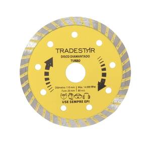 Disco Diamantado Turbo 110x20mm Granito Tradestar