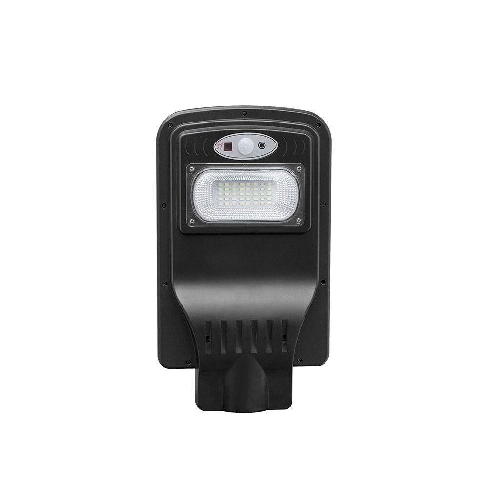 Luminária Led Taschibra Solar Tr Sun Poste 20w Preto 6500k C- Controle Remoto