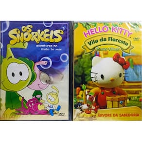 Os Smorkels Aventura no Fundo do Mar/Hello Kitty Arvo 2 DVDS
