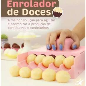 Enrolador De Doces Rosa Bebê Bluestar (8g) Doce De Cento