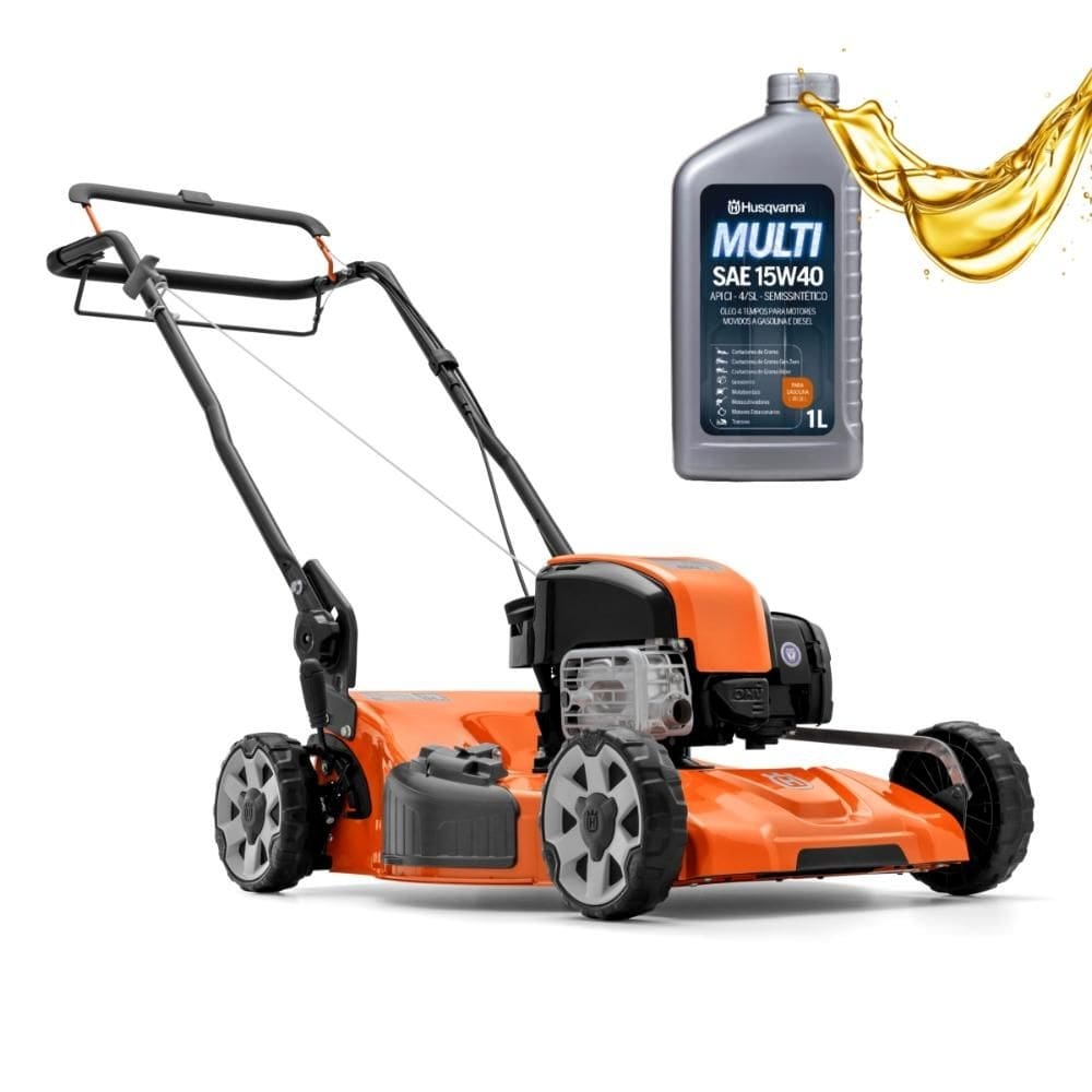 Cortador de Grama Gasolina Husqvarna LB256SP 56cm 4 Tempos