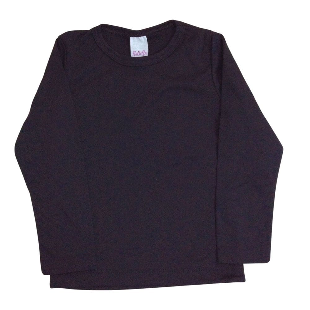 Blusa térmica infantil ux Its Bella preta