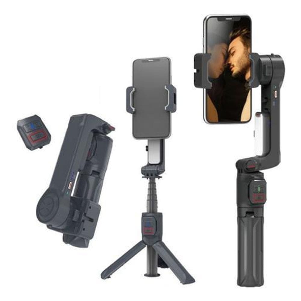 Estabilizador Celular Gimbal Pau De Selfie Tripe Bluetooth