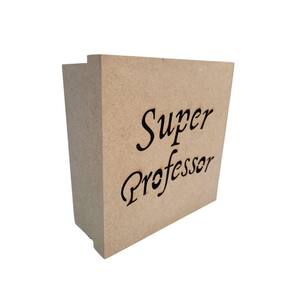 Caixas Personalizadas 100% Mdf Cru (17x17x07) Super Professor