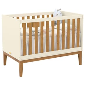 Berço Americano Unique Off White Freijó Eco Wood - Matic