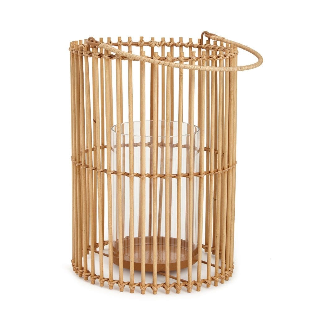 Lanterna Decorativa em Bambu 25cm 18562 Mart