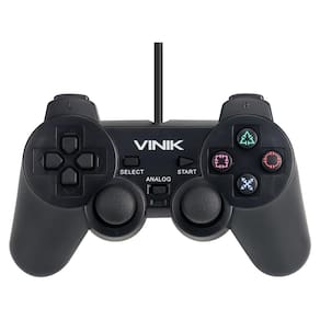 Controle Para Pc Com Fio Usb Modelo Play 2 Preto