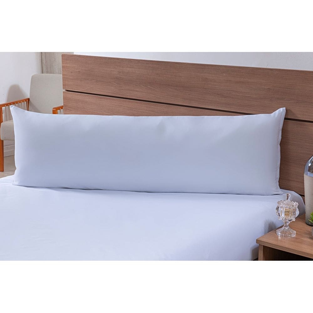 Fronha Para Travesseiro de Corpo 1,50mx50cm 100% Algodão 200 Fios Branco