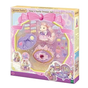 Sylvanian families conjunto penteadeira da pônei - epoch